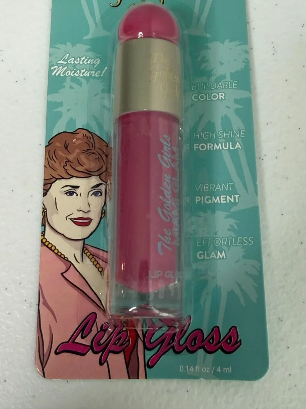 Golden Girls Blanche Pink Lip Gloss New Collectible Beauty